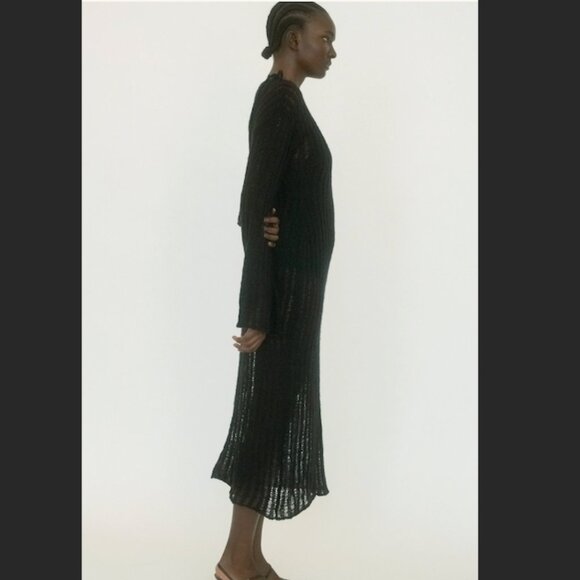 Bella Anna Polilla Crochet Dress M - Picture 4 of 5